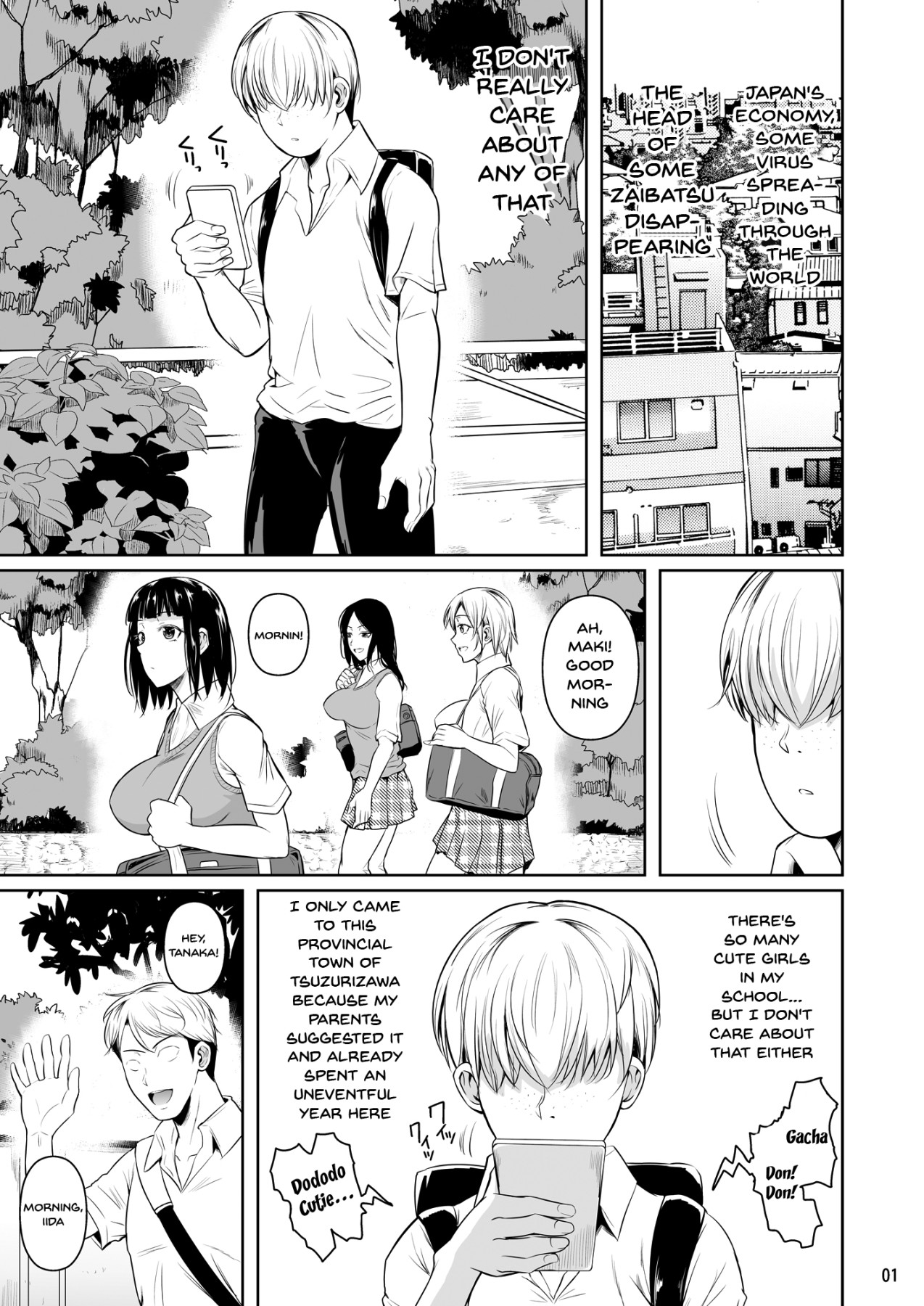 Hentai Manga Comic-Concubine X Casual Sex Campus-Read-2